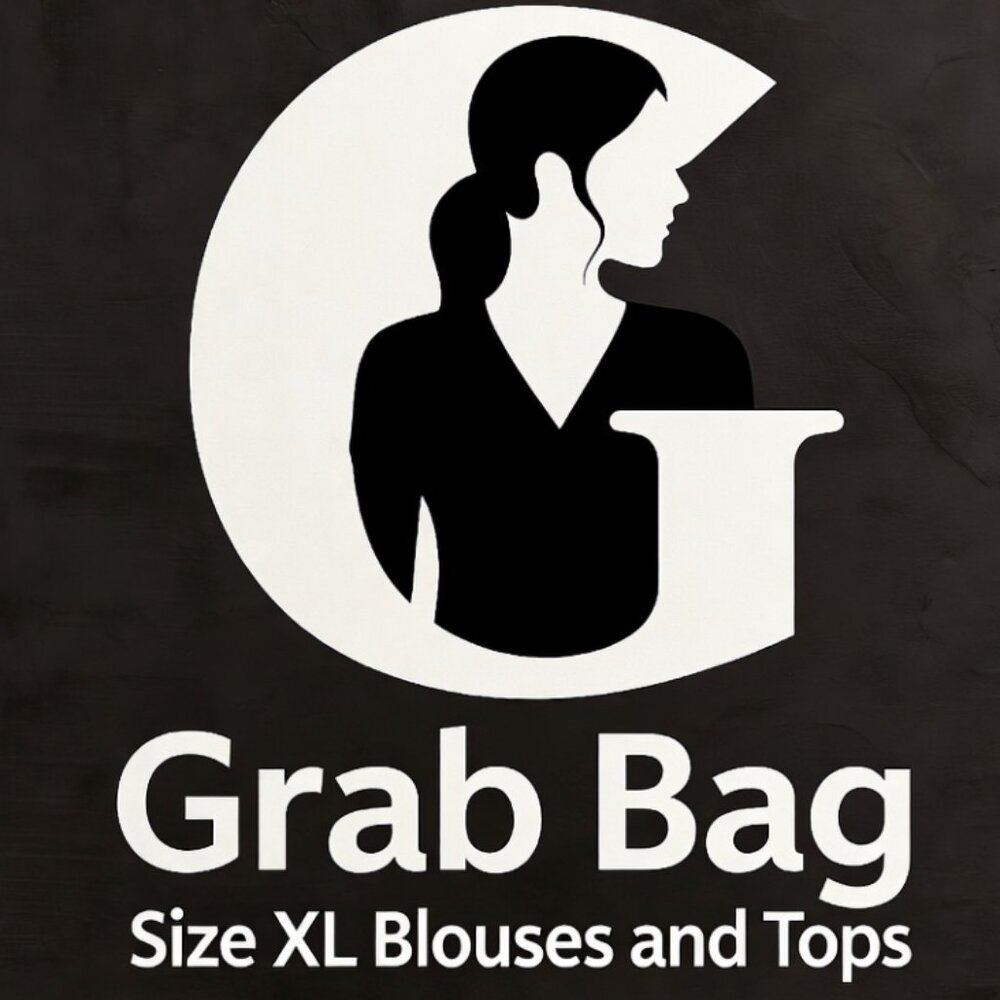 Surprise Bag XL Ladies Blouse/Tops Gently Loved Party/ Business Casual 7 Pieces